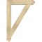 Ekena Millwork Traditional Arts & Crafts Rough Sawn Bracket, Douglas Fir, 4"W x 26"D x 38"H BKT04X26X38TRA03RDF - alternate 2